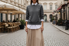 Stylish layered t-shirt mockup design Product Image 1