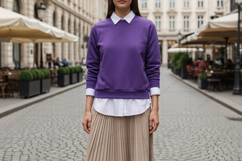 Purple t-shirt mockup design Product Image 1