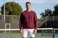 Men's tennis t-shirt mockup design Product Image 1