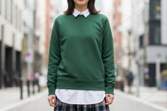 Green t-shirt mockup design Product Image 1