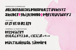 Mcoig Biosen Handmade Display Font Product Image 5