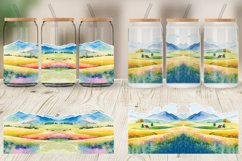 Meadows Landscape Glass Can Wraps Product Image 3