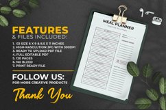 Meal Planner - KDP Interior Product Image 3