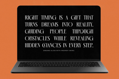 Mecoka Groove - Modern Display Alternate Serif Product Image 15