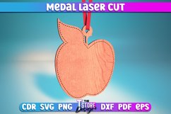 Medal Laser Cut | Family Medal Laser Cut Design | CNC File Product Image 1