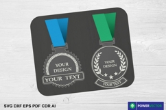 Medal Laser Cut Files, Blank Medal Shapes Svg Product Image 3