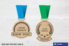 Medal Laser Cut Files, Blank Medal Shapes Svg Product Image 4