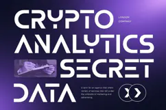 Median - Modern Futuristic Sci-fi Font Product Image 7