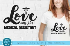 This Medical Assistant svg is perfect for creating custom tshirts and tote bags for your coworkers!