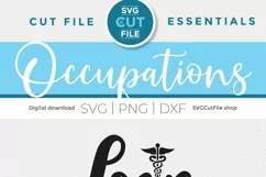 This Medical Assistant svg is perfect for making shirts and tote bags for your coworkers with your Cricut or Silhouette