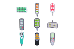 medical bed control set cartoon Product Image 1