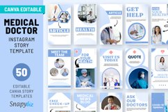 Health care Instagram Canva Story Template Product Image 1