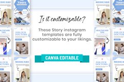 Health care Instagram Canva Story Template Product Image 8