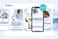 Health care Instagram Canva Story Template Product Image 10