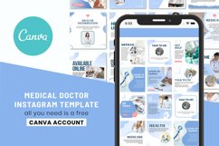 Medical Instagram Templates | Healthcare Instagram Templates Product Image 4
