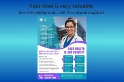 Medical Services flyer, Medical Hospital Promotional Flyer Product Image 2