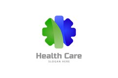 Medical health logo design template Product Image 1