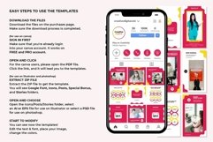 Medical Health Pink Instagram Templates| CANVA-PS-AI Product Image 10