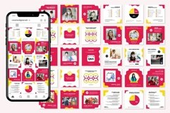Medical Health Pink Instagram Templates| CANVA-PS-AI Product Image 4