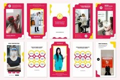 Medical Health Pink Instagram Templates| CANVA-PS-AI Product Image 5