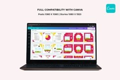 Medical Health Pink Instagram Templates| CANVA-PS-AI Product Image 7