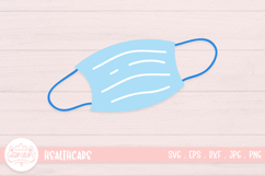 Medical Mask Illustration Product Image 1
