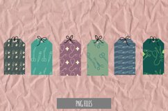 Medical Seamless Pattern Shaped Tags Product Image 1