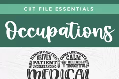 Create cute shirts and tote bags or other larger gifts with this Medical Staff SVG