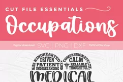 Use your Cricut or Silhouette machine to create cute shirts and tote bags with this Medical Staff SVG