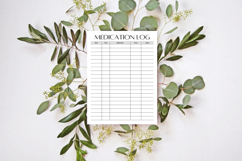 Medication Tracker Printable Template PDF Product Image 8