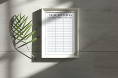 Medication Tracker Printable Template PDF Product Image 6