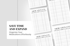 Medication Tracker Printable Template PDF Product Image 5