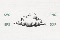 Medieval Cloud SVG Product Image 1