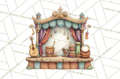 Medieval Fairground Animal Clipart PNG, Cute Animal Png Product Image 5