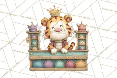 Medieval Fairground Animal Clipart PNG, Cute Animal Png Product Image 4