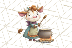 Medieval Fairground Animal Clipart PNG, Cute Animal Png Product Image 5