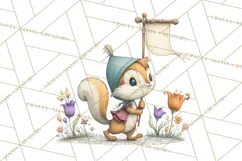 Medieval Fairground Animal Clipart PNG, Cute Animal Png Product Image 3