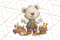 Medieval Fairground Animal Clipart PNG, Cute Animal Png Product Image 2