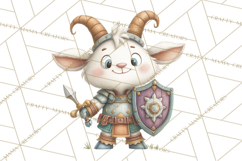 Medieval Fairground Animal Clipart PNG, Cute Animal Png Product Image 5