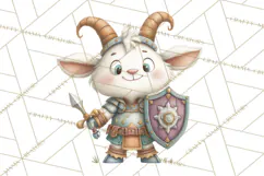 Medieval Fairground Animal Clipart PNG, Cute Animal Png Product Image 5