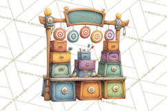 Medieval Fairground Animal Clipart PNG, Cute Animal Png Product Image 4