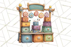 Medieval Fairground Animal Clipart PNG, Cute Animal Png Product Image 4