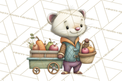 Medieval Fairground Animal Clipart PNG, Cute Animal Png Product Image 3