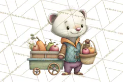 Medieval Fairground Animal Clipart PNG, Cute Animal Png Product Image 3
