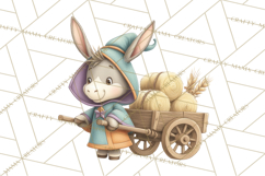 Medieval Fairground Animal Clipart PNG, Cute Animal Png Product Image 2