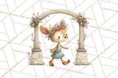 Medieval Fairground Animal Clipart PNG, Cute Animal Png Product Image 5