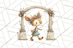 Medieval Fairground Animal Clipart PNG, Cute Animal Png Product Image 5