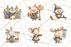Medieval Fairground Animal Clipart PNG, Cute Animal Png Product Image 2