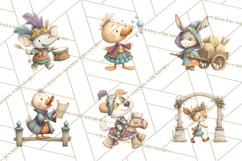 Medieval Fairground Animal Clipart PNG, Cute Animal Png Product Image 3