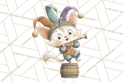 Medieval Fairground Animal Clipart PNG, Cute Animal Png Product Image 2